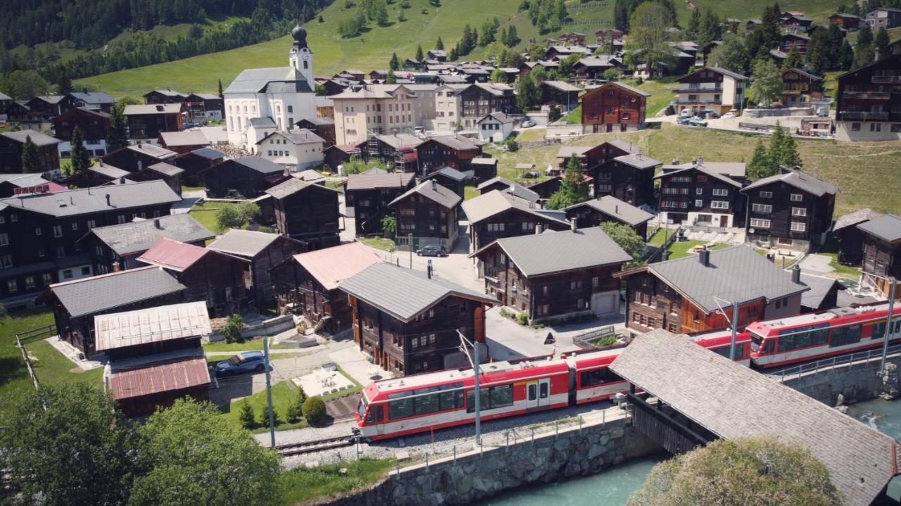 Bi De Furre Apartman Reckingen Kültér fotó